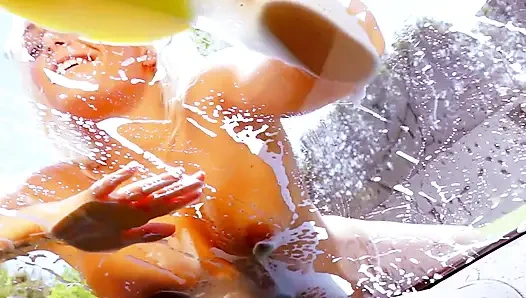 Teen Sluts Get Fucken at the Car Washing!