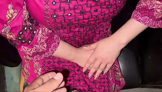 Pakistani Hot wife and me playing sex 1st in friend house