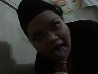 Malay purdah blowjob