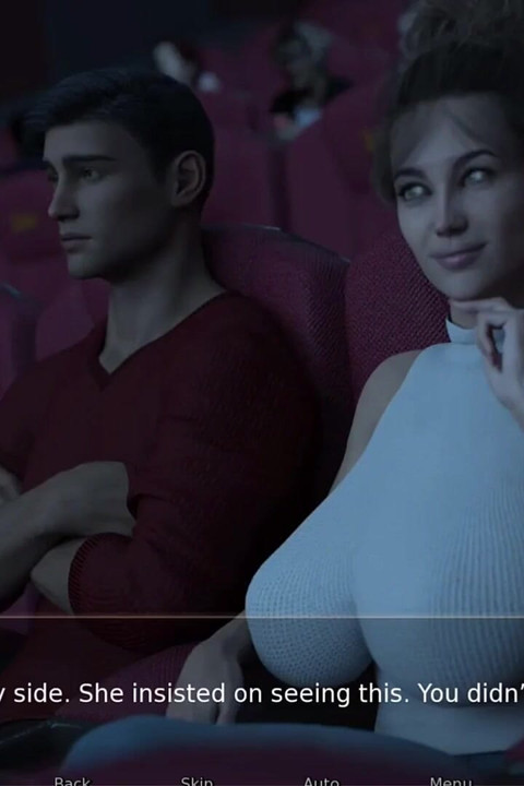 MILF Stepmom's Handjob in Dark Movie Theater - Shadows of Deceit - E08 Special