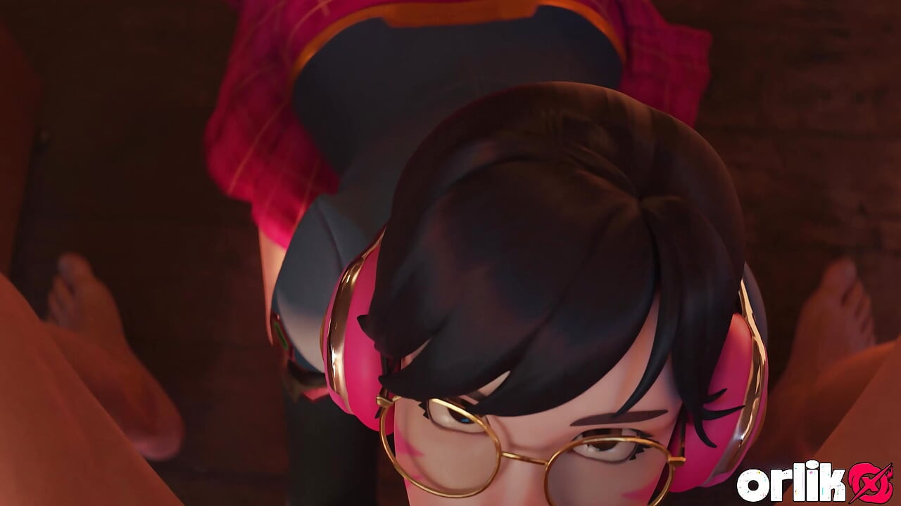 D.va bad girl club ca đêm - khách hàng chảy tràn tinh dịch - xem qua hentai 3d