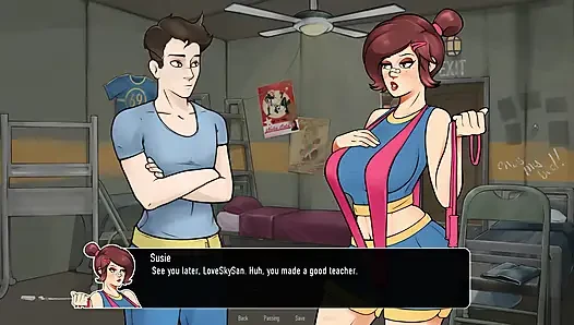 Deep Vault 69 Fallout - Part 9 - Horny Gym Lesson by Loveskysan