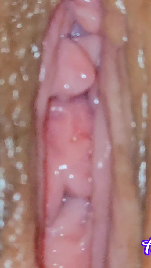 Rough Orgasm with Cumshot and Tongue in Pussy