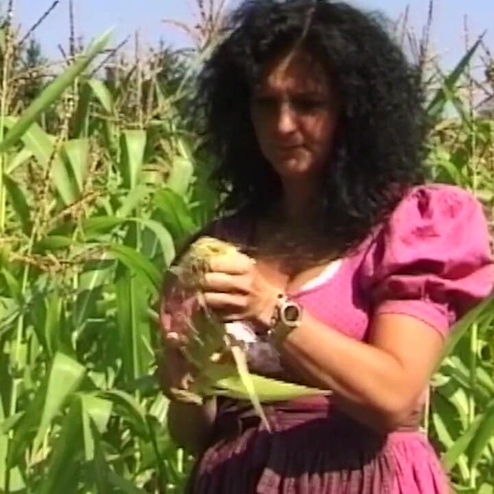 Big Breast Lady Outdoor