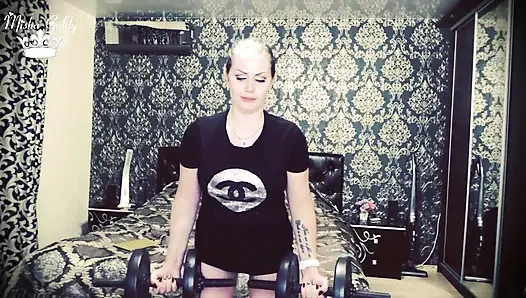 101 weight liftings repeats for biceps challenge!