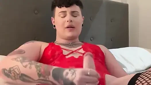 Boşalana Kadar Yarağımı Okşuyor