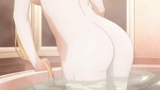 La única escena relevante de Sword Art en línea (asuna in bath