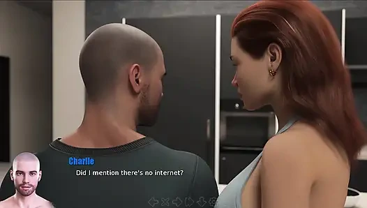 Adored by the Devil #18 - Animated Sex Game - Redhead MILF Outdoor Sex!