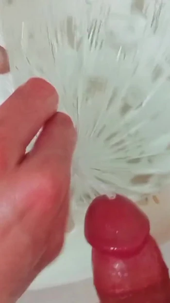 Thrilling moment from "Hot Male Masturbation with Toy in Shower - 17 Mins of Pleasure with Cumshot Ending"