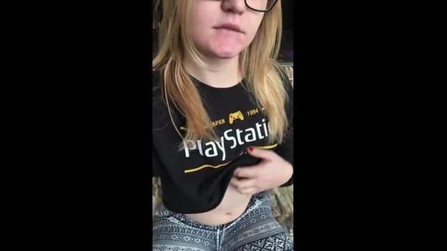 What is she hiding?