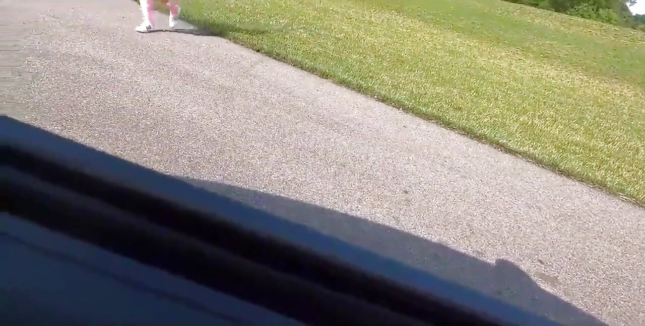 Old Man Picks up Cheerleading Teen at the Park and Gets Head
