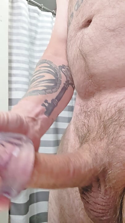 Heavy cumshot proper technique
