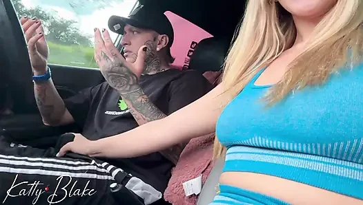 Cop Puts Our Car on the Tow Truck and We End up Fucking Inside the Car