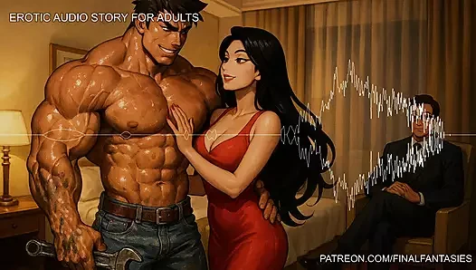 Hotwife Cuckold Audio: Watching My Wife with the Mechanic - Bisex Erotic Audio Story