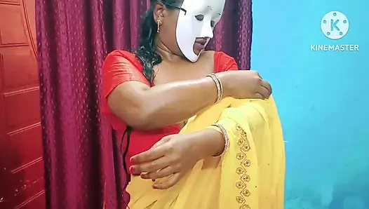 A Stranger Wet Girl Who Sheltered From the Rain, and the Man Who Let Her on Her Knees - Tamil Erotic Audio with Loud Moaning