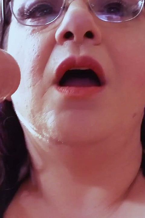 Goon Fuel - MILF in Glasses Blows Big Cock