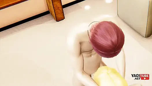 Yaoi - I Fuck My Sissy Femboy's Mouth