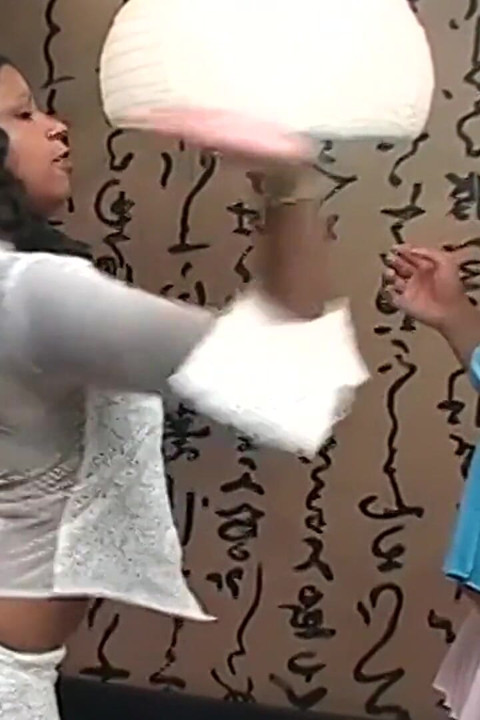 Lets Fight Bitch! Lesbian Fight Domination