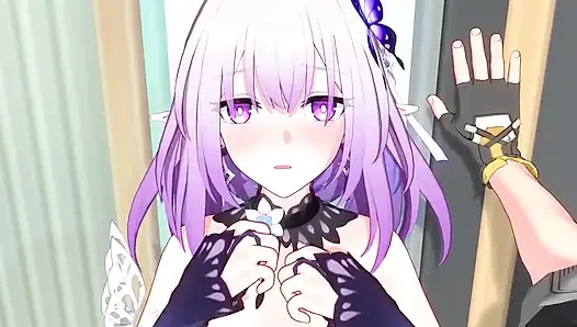 Honkai star rail - seks penuh gairah castorice x caelus - animasi hentai 3d