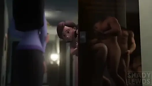 Anime cartoon characters movie hot seen