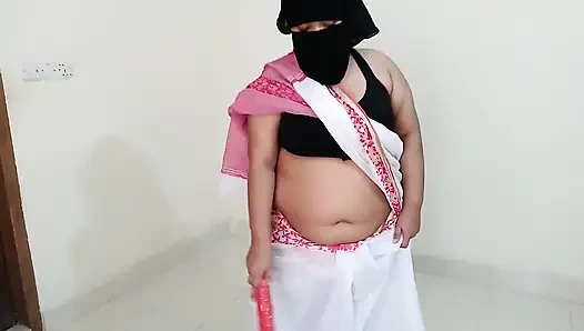 Neighbor Boy Fucks Desi Muslim 55 Year Old While Cleaning House