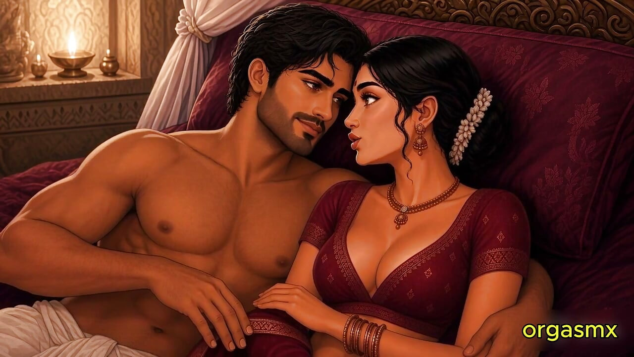 Desi Bride Wedding Night Intimate Romance - Ai Created Video