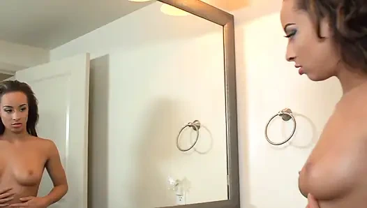 BBC und freches weißes mädchen werden verrückt