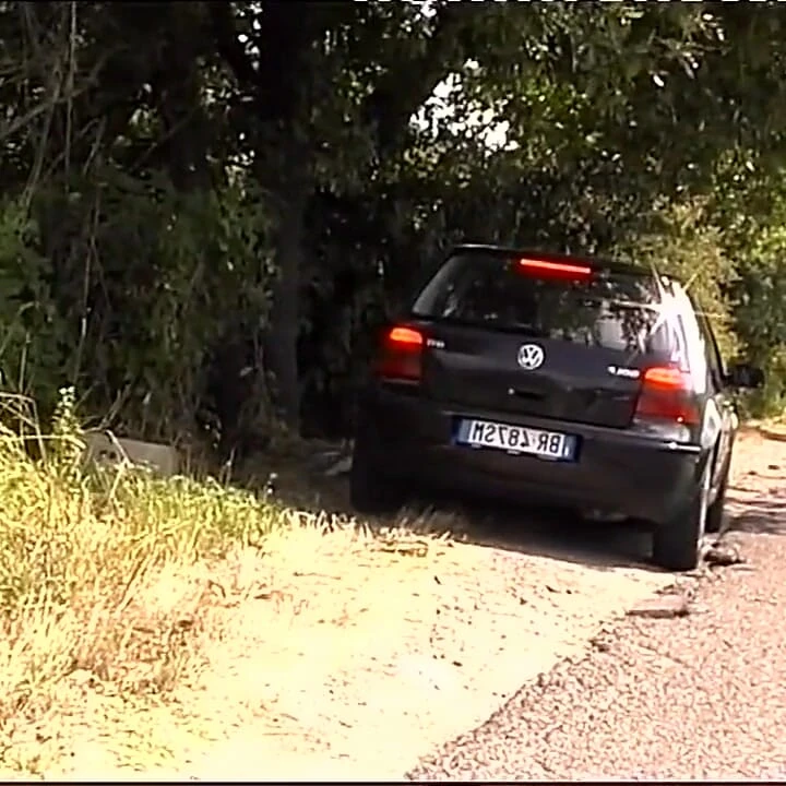 Fantastische junge blondine lutscht im auto den großen schwanz, der in ihre muschi kommt