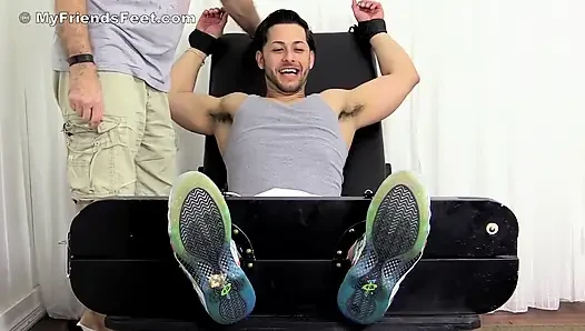College Hunk Bobby Tickled