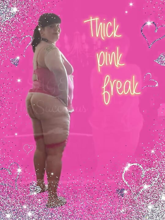 Tjock rosa freak