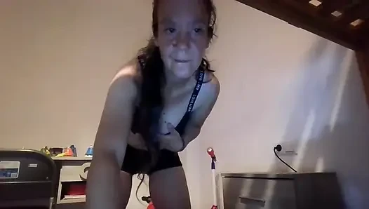 Dancing in My New Bra and Panties Set
