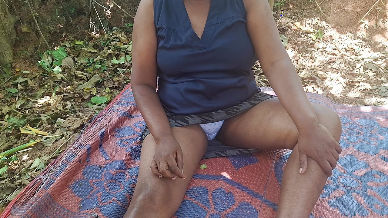 Slutty stepmother outdoor and big natural boobs