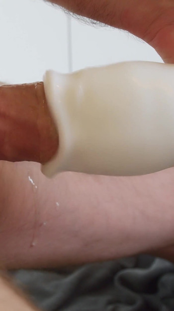 Must-share moment from "Automatic Rotating Male Masturbator Blow Job Cock Stroker Sex Toys by Sohimi, Hands free cumshot"