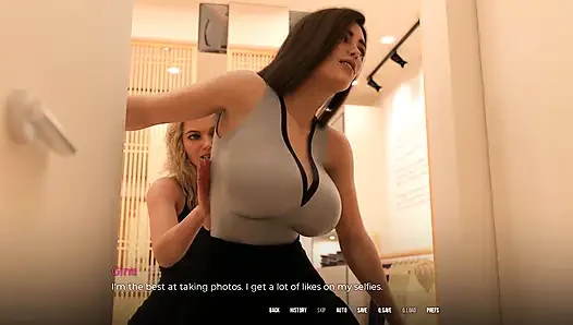 In sicherheit: heiße ehefrau macht freches fotoshooting und schickt die bilder zu ihrem chef, während ihr cuck ehemann zuschaut - episode 10