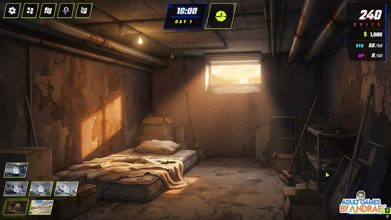 Spite Taking the Boss's Wife Gameplay Part 1 - Masaža sa stopalima i rukovanjem kurca