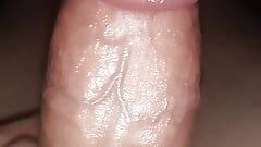 Oily dick and enjoying Hand Job dreaming my girlfriend is very delicious