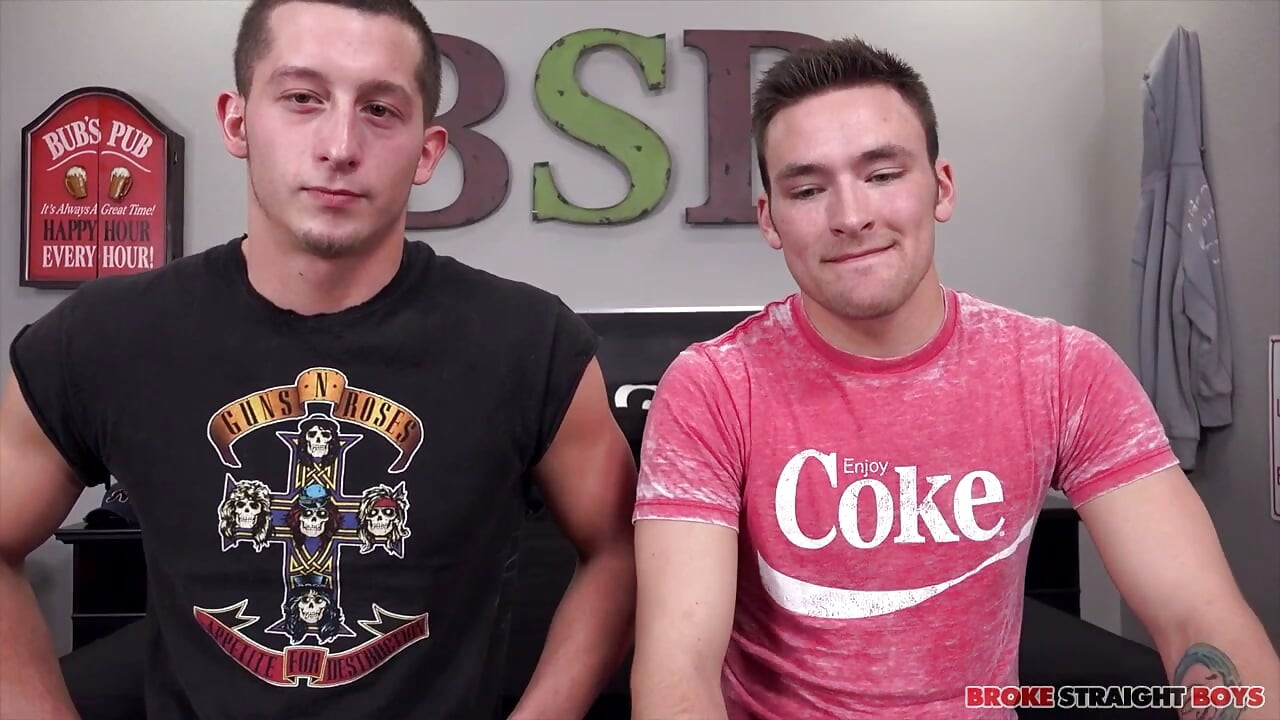 2 Straight Guys Fuck Raw