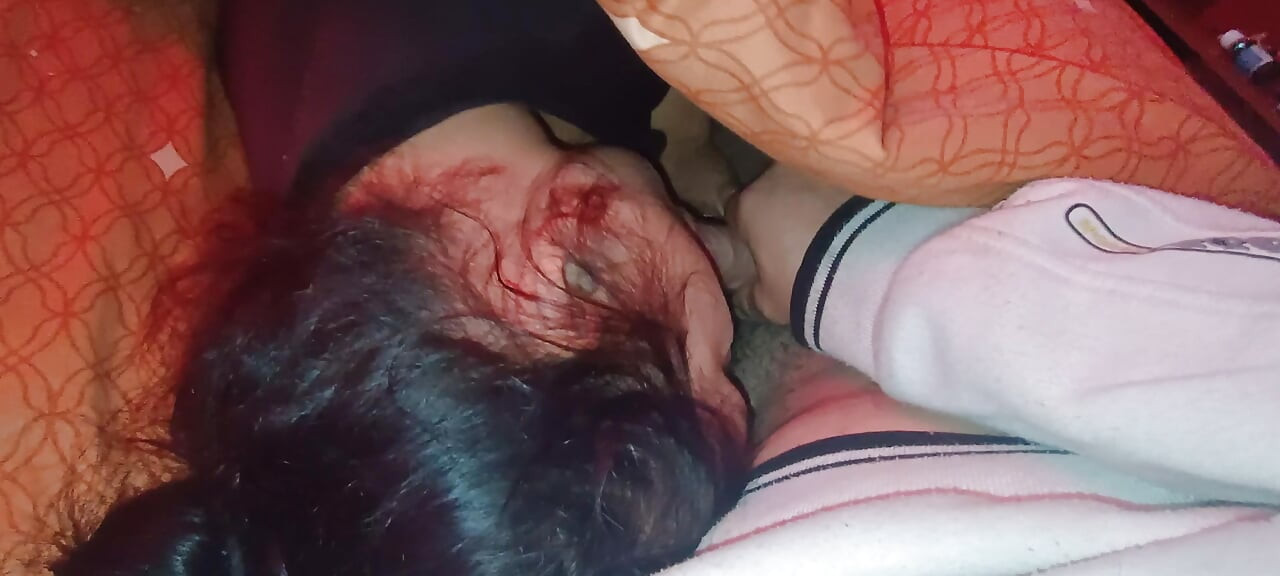 Stepdaughter sneaks under the blanket and wakes me up sucking my dick