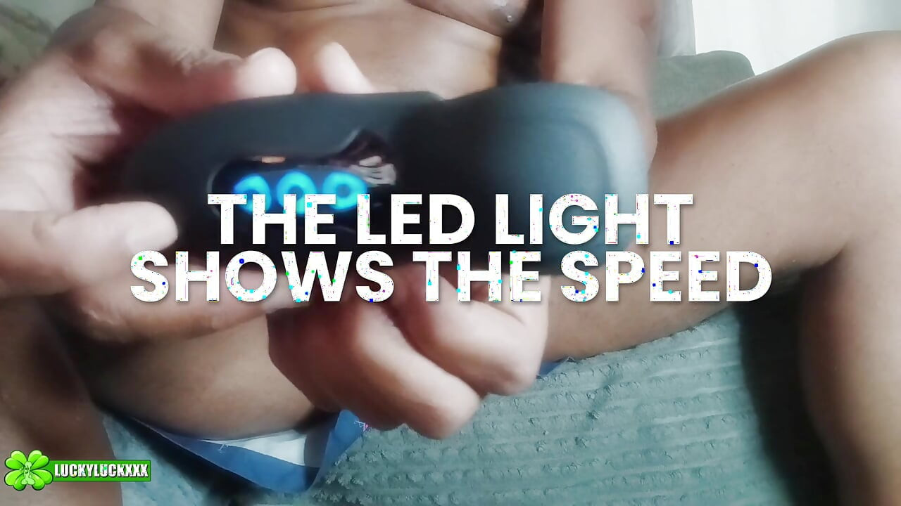 Mr. Lucky Luck Toy Review #1 - Male Penis Simulator - POV Handjob - Masturbate - BBC - Huge Cum Shot
