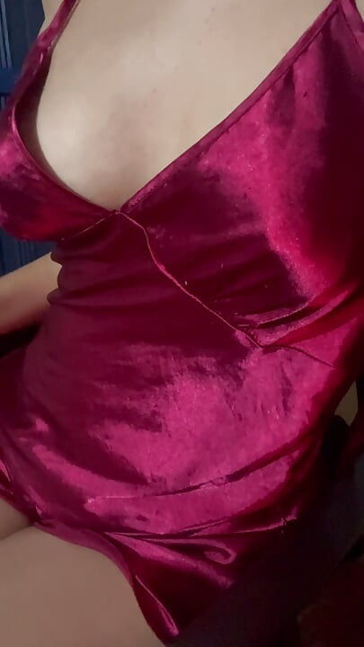Home video after , caressing her beautiful nipples