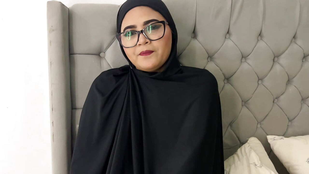 Religious Muslim Stepsister Puts Her Beliefs Aside To Try A Cock
