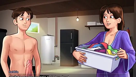 Ateşli üvey anne her zaman sinsi küçük şeyler yapmak istiyor +18 - yaz mevsimi efsanesi