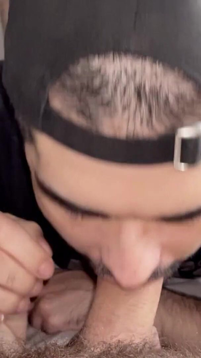 sucking my friend big dick, big cumshot | Clip 3