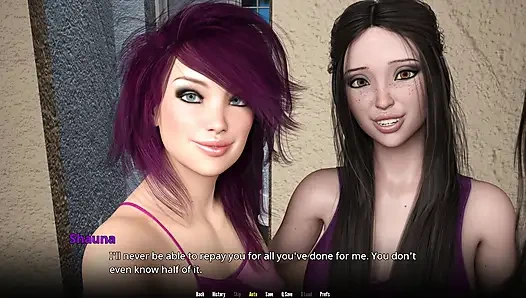 Wvm - My Trans Girlfriend Gives Me a Sloppy Blowjob in the Basement