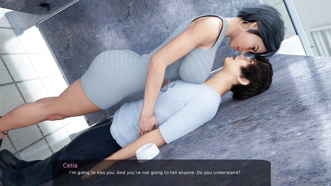 สาวรุ่นแม่น่าเย็ด v0.6e ตอน 30 พบกับครูในห้องน้ําโดย Loveskysan69