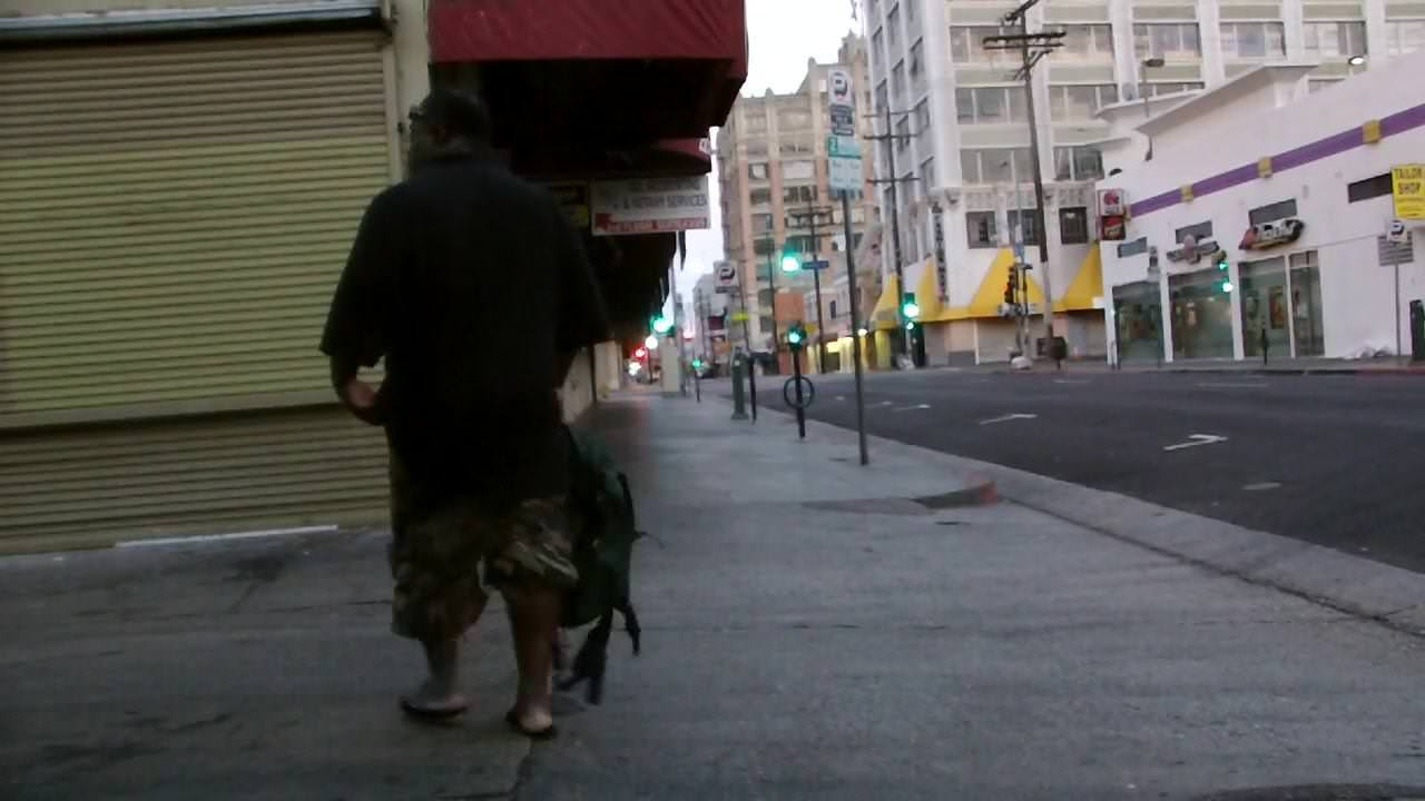 nude sidewalk