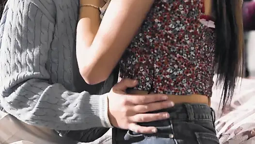 Girlsway - Cheating Gabbie Carter Gets Busted by Eliza Ibarra & Lulu Chu & Gets Payback Threesome