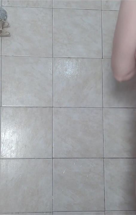Yesterday's Shower While I Was Shaving My Armpit Hair