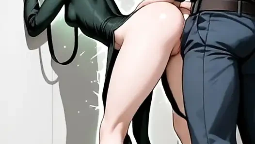 Hentai anime - Tatsumaki wants cock inside and milk in her pussy