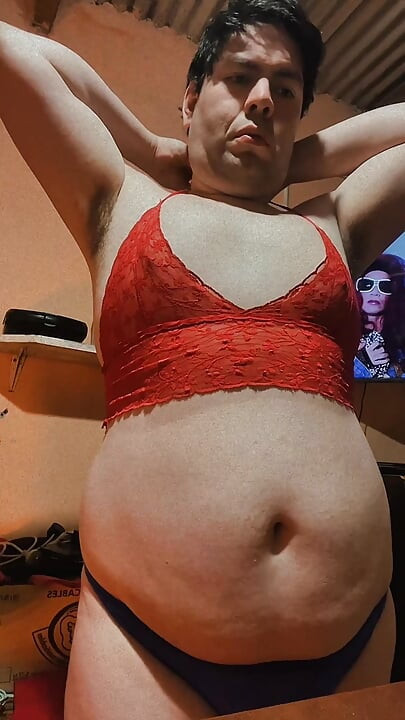 Wearing new clothes for my daddy I hope he likes to see me
